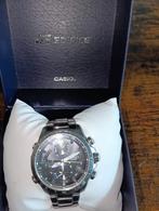 Casio Edifice Polshorloge - Staal, Staal, Polshorloge, Ophalen of Verzenden, Zo goed als nieuw