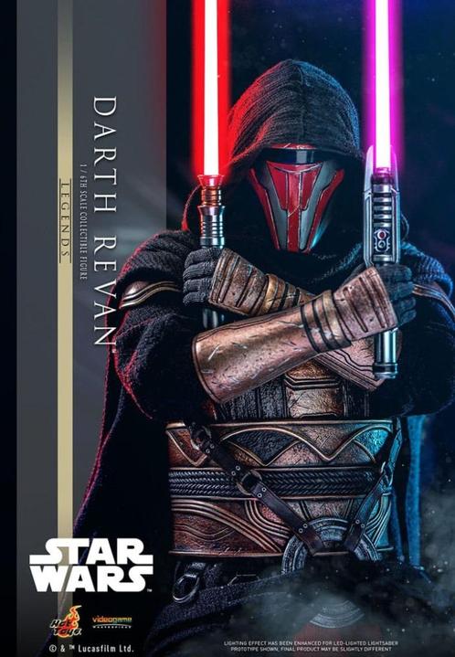 Hot Toys VGM62 Star Wars Darth Revan, Verzamelen, Star Wars, Nieuw, Actiefiguurtje, Ophalen of Verzenden