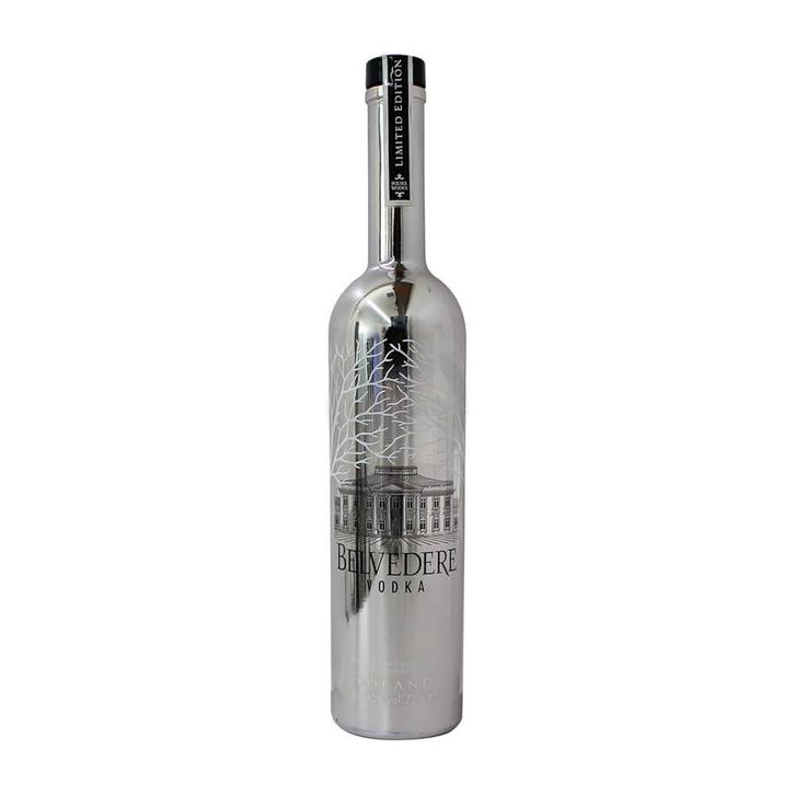 Lege Belvedere Vodka Special Mirror Edition Fles, Verzamelen, Merken en Reclamevoorwerpen, Gebruikt, Overige typen, Ophalen of Verzenden