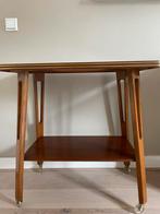 Platenspeler tafel / TV tafel / bartafel/ sidetable 1960, Gebruikt, 50 tot 100 cm, Ophalen of Verzenden, Vintage regency