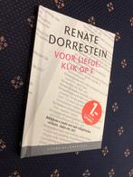Voor wie liefde, Renate Dorrestein NIEUW, Ophalen of Verzenden, Nieuw, Nederland