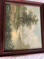 Landschap schilderij, Antiek en Kunst, Ophalen of Verzenden