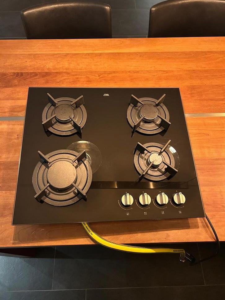 Etna gaskookplaat, Witgoed en Apparatuur, Kookplaten, Zo goed als nieuw, Vrijstaand, Gas, 4 kookzones, Ophalen