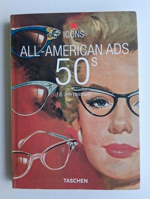 Taschen - All American ads 50's - jaren 50 advertenties, Boeken, Kunst en Cultuur | Fotografie en Design, Zo goed als nieuw, Overige onderwerpen