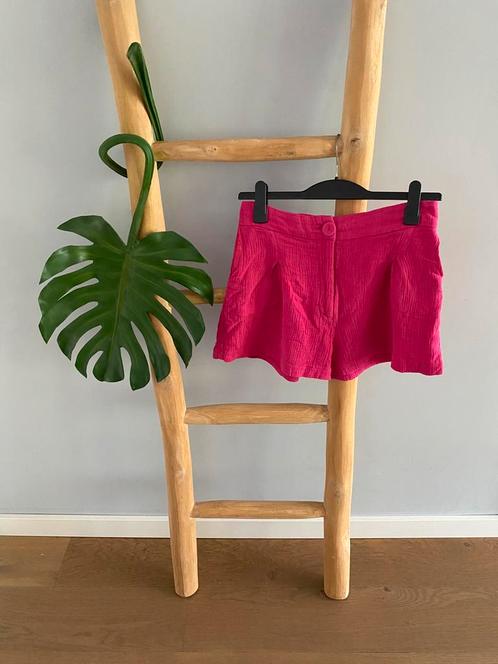 Korte broek/ broekje/ short/ shortje/ damesbroek, maat L/40, Kleding | Dames, Broeken en Pantalons, Nieuw, Maat 38/40 (M), Roze