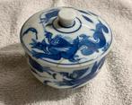 Chinees porselein kommetje/potje met deksel zie foto’s., Antiek en Kunst, Ophalen of Verzenden