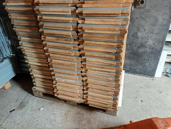 3 meter houten Bruynzeel legbordstelling 210 hoog x 40 diep, Huis en Inrichting, Kasten | Stellingkasten, Gebruikt, Ophalen