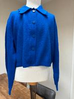 NAME IT korter vest blauw maat 146 / 152 met wol ZP, Gebruikt, Meisje, Trui of Vest, Ophalen of Verzenden