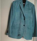 NIEUW LIV Ribfluweel corduroy Blazer Colbert Jas Blauw L 54, Kleding | Heren, Verzenden, Nieuw, Maat 52/54 (L), Blauw