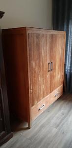 Teaken kast, Huis en Inrichting, Ophalen, Gebruikt, 120 tot 170 cm, 40 tot 80 cm