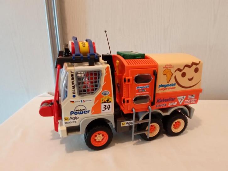 Playmobil 4420 rally truck compleet, Kinderen en Baby's, Speelgoed | Playmobil, Gebruikt, Complete set, Ophalen of Verzenden