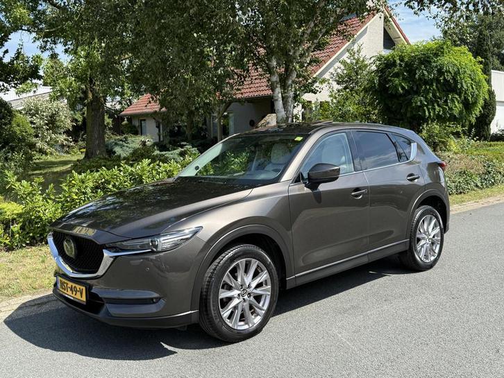 Mazda CX-5 2.5 SkyActiv-G 194 GT-M 4WD AUT•Schuifdak•Led, Auto's, Mazda, Bedrijf, Te koop, CX-5, 360° camera, 4x4, ABS, Adaptive Cruise Control