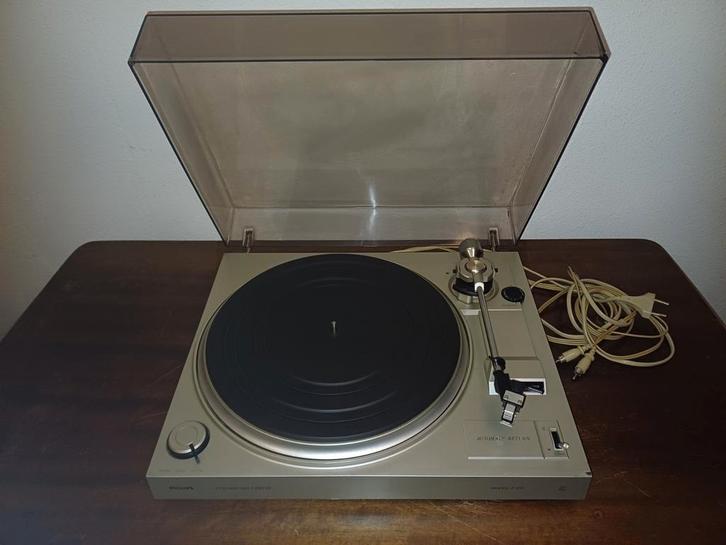 Philips F7111 Synchro Belt Drive platenspeler – Klassieker, Audio, Tv en Foto, Platenspelers, Gebruikt, Platenspeler, Philips