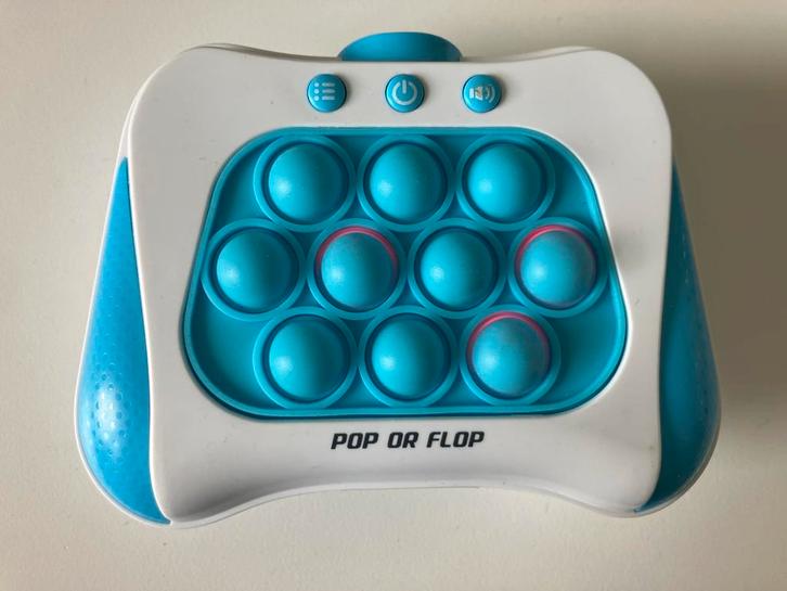 Pop It Spel - Pop or Flop, Kinderen en Baby's, Speelgoed | Educatief en Creatief, Zo goed als nieuw, Elektronica, Met licht, Met geluid