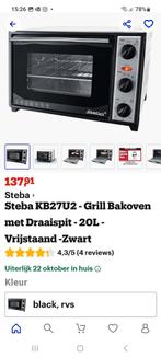 Oven/grill met draaispit.nieuw in doos .nog te koop bij bol, Witgoed en Apparatuur, Ovens, Ophalen, Nieuw