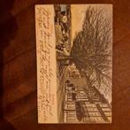 ansichtkaart Rijnkade Arnhem (poststempel Kesteren), Verzamelen, Ophalen of Verzenden, Voor 1920, Gelderland