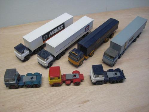 Scania trekkers met en zonder oplegger, Wiking 1:87., Hobby en Vrije tijd, Modelauto's | 1:87, Gebruikt, Bus of Vrachtwagen, Wiking
