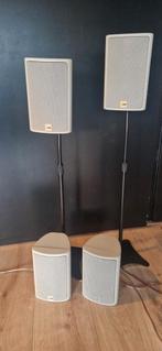 Canton Plus X Speakers met Stands, Ophalen, Gebruikt, Front, Rear of Stereo speakers, Overige merken