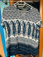 Leuk luchtig tuniekje Cashew flower 42/44, Verzenden, Zo goed als nieuw, Maat 42/44 (L), Blauw