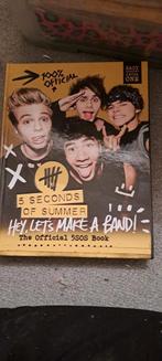 5 seconds of summer boek, Ophalen of Verzenden, Zo goed als nieuw