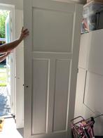 Twee (verschillende) hardhouten deuren, Doe-het-zelf en Verbouw, Ophalen, 80 tot 100 cm, 215 cm of meer, Binnendeur