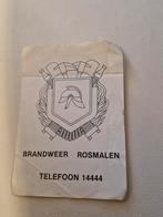 4106 Brandweer Rosmalen Sticker, Ophalen of Verzenden, Gebruikt