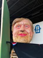 Carnavalskop praalwagen ‘koning willem alexander’, Hobby en Vrije tijd, Ophalen of Verzenden, Carnaval