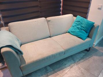 Mintgroene 2-persoons zitbank