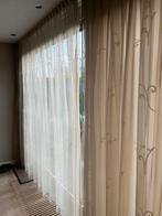 Vitrages en overgordijnen merk Eijffinger 4.68 breed, 200 cm of meer, Beige, Ophalen of Verzenden, Zo goed als nieuw