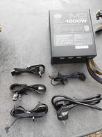 Cooler Master 1000 watt plus silver computer voeding PSU, Computers en Software, Interne voedingen, Ophalen of Verzenden, Gebruikt