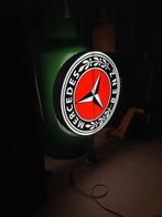Grote Mercedes Logo 80cm dubbelzijdige reclame lamp 120cm, Ophalen, Eu, Gebruikt, Eu