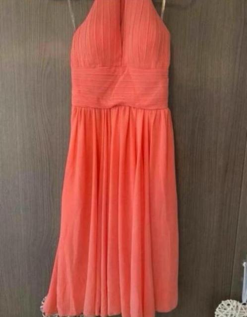 Cocktailjurk Eva & Lola met bijpassend jasje, Kleding | Dames, Gelegenheidskleding, Zo goed als nieuw, Cocktailjurk, Roze, Ophalen of Verzenden