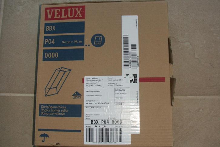 Velux BBX P04 folie voor dakramen, Doe-het-zelf en Verbouw, Glas en Ramen, Nieuw, Dakraam, 80 tot 120 cm, 80 tot 120 cm, Ophalen of Verzenden