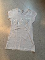 Guess T-shirt Maat S, Kleding | Dames, T-shirts, Wit, Ophalen of Verzenden, Zo goed als nieuw, Korte mouw