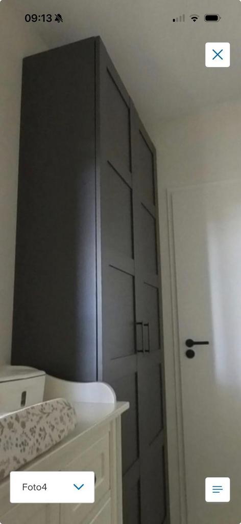 2 IKEA Pax Kasten met Deuren en Accessoires, Huis en Inrichting, Kasten | Kledingkasten, Zo goed als nieuw, 200 cm of meer, 100 tot 150 cm