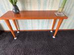 Kersenkleur side table, Ophalen, Gebruikt, 100 tot 150 cm, Overige houtsoorten