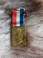 Draagteken koningin Wilhelmina 50 jaar koningin  medaille, Ophalen of Verzenden, Overige materialen