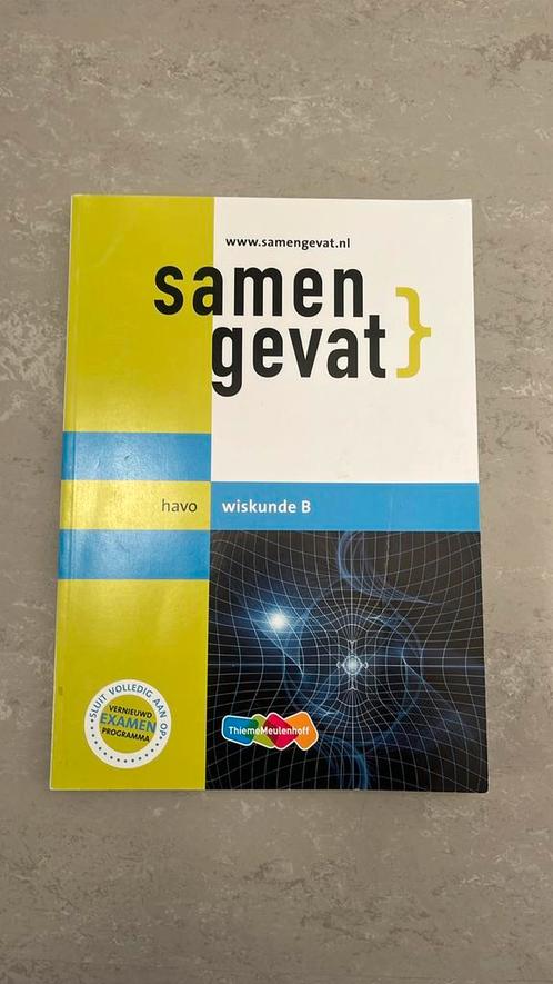 N.C. Keemink - Samengevat havo Wiskunde B, Boeken, Schoolboeken, Zo goed als nieuw, Nederlands, HAVO, Ophalen of Verzenden