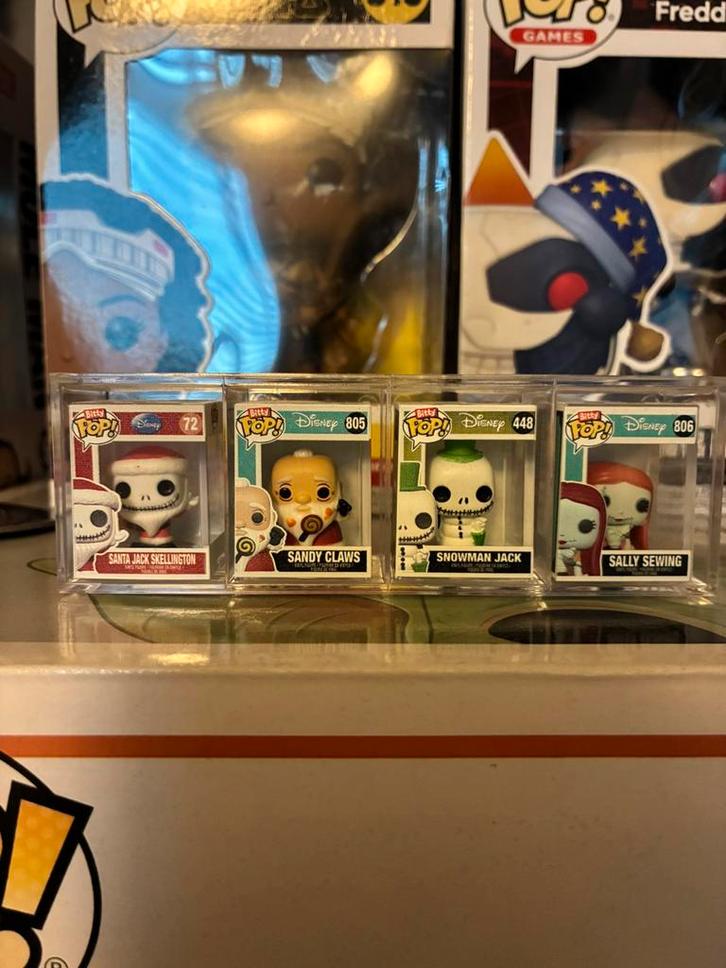 3 verschillende Funko Bitty Pop sets Disney, TNBC, Toy Story, Verzamelen, Poppetjes en Figuurtjes, Zo goed als nieuw, Ophalen of Verzenden