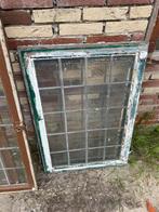9 glas in lood raampjes, Doe-het-zelf en Verbouw, Glas en Ramen, Ophalen, Zo goed als nieuw, Minder dan 80 cm, Glas in lood