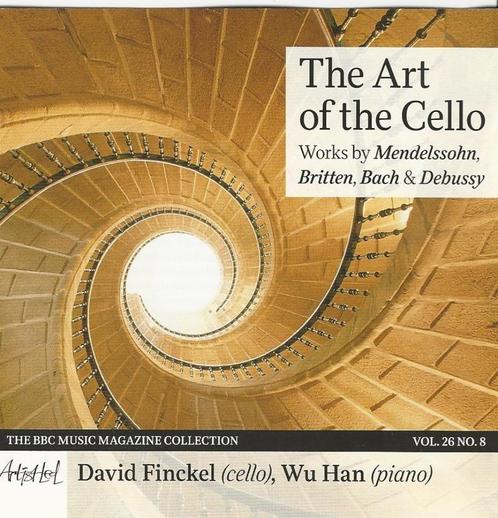The art of cello - David Finckel & Wu Han = 3,99, Cd's en Dvd's, Cd's | Klassiek, Zo goed als nieuw, Modernisme tot heden, Ophalen of Verzenden