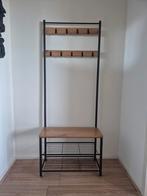 Kapstok / Garderoberek met schoenenbank, Huis en Inrichting, Woonaccessoires | Kapstokken, Zo goed als nieuw, 150 tot 200 cm, Hout