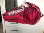 Head tennistas met schouderband kleur roze voor twee rackets, Sport en Fitness, Tennis, Gebruikt, Ophalen of Verzenden, Head, Tas