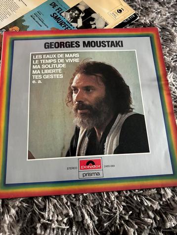 Georges Moustaki - Les Eaux De Mars LP beschikbaar voor biedingen