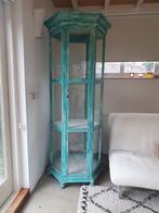 Vitrinekast, 2.05 hoog 70cm doorsnee., Ophalen, 25 tot 50 cm, 50 tot 100 cm, Minder dan 100 cm