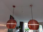 Zuiver hanglampen koper, Huis en Inrichting, Lampen | Hanglampen, Ophalen, Zo goed als nieuw, Retro koper, 75 cm of meer