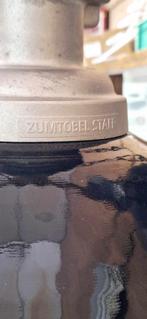 Grote vintage industriële fabriekslamp, hanglamp., Ophalen, Gebruikt, Vintage industrieel en stoer wonen of werken, .