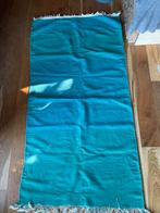 Prachtig handgemaakt vloerkleed aqua, Ophalen of Verzenden, Zo goed als nieuw, Rechthoekig, 150 tot 200 cm
