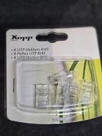 Kopp 6 x UTP stekkers RJ45 - Nieuw in verpakking, Ophalen of Verzenden, Nieuw