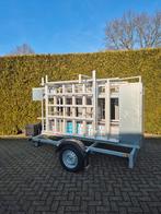 Super nette aluminium euroscaffold rolsteiger met kar, Ophalen, Gebruikt, Rolsteiger of Kamersteiger, 5 meter of hoger